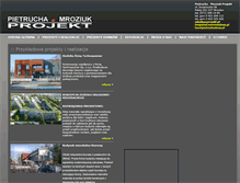 Tablet Screenshot of pmprojekt.pl